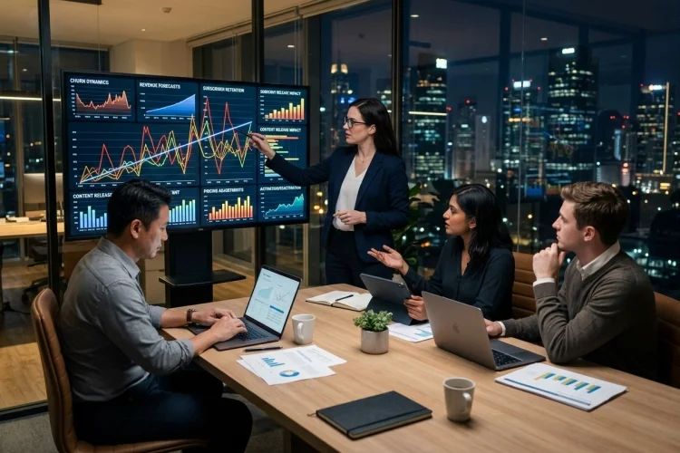 How Churn Dynamics Change Long-Term Streaming Revenue Models